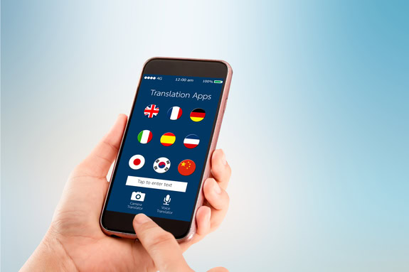 Aplicativos de tradução para viagem internacional